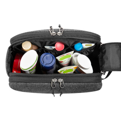 Cosmetic Double Zip Pouch