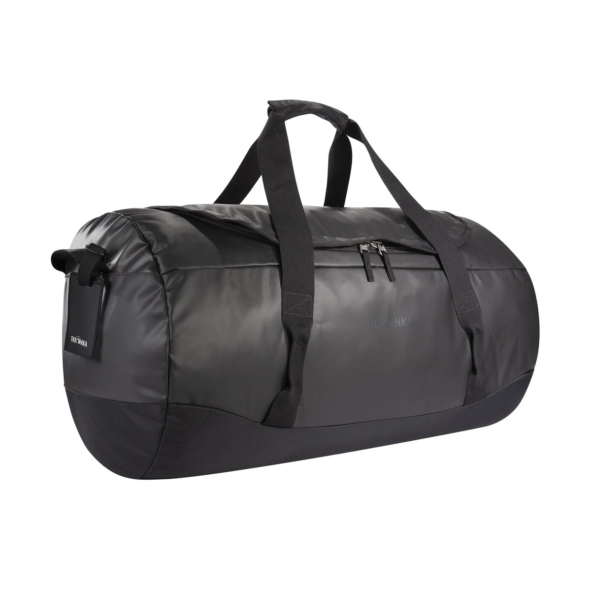 Front three-quarter view of the Tatonka Basic Barrel 85 L in matte black | TADI.6982.408